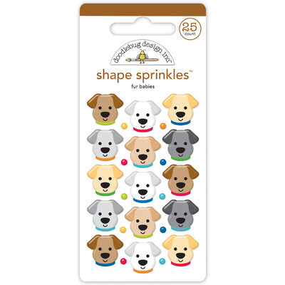 Doodlebug, Doggone Cute, Shape Sprinkles, Fur Babies