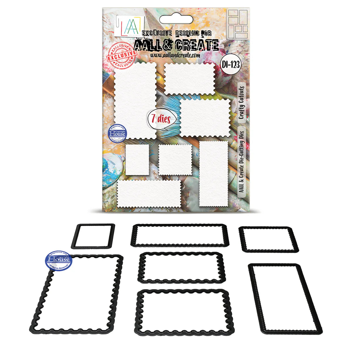 AALL And Create, Crafty Cutouts Die Cut Set