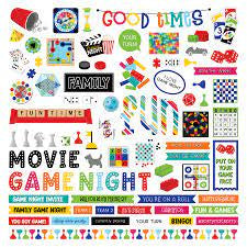 Photoplay Family Fun Night, Sticker sheet