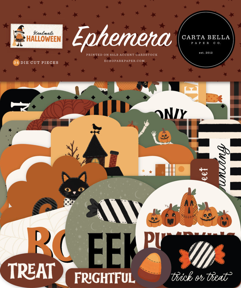 Echo Park, Ephemera, Handmade Halloween