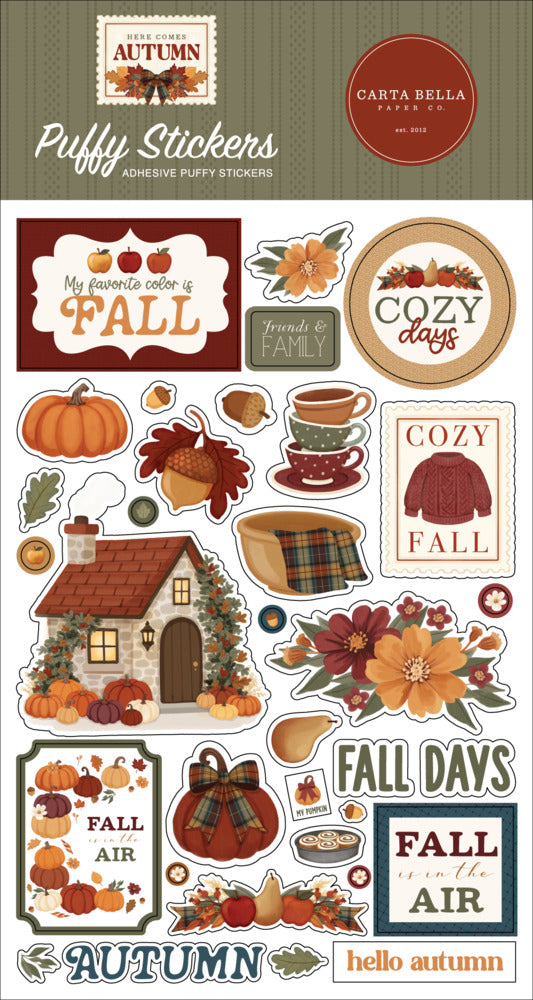 Echo Park, Puffy Stickers, Here Comes Autumn