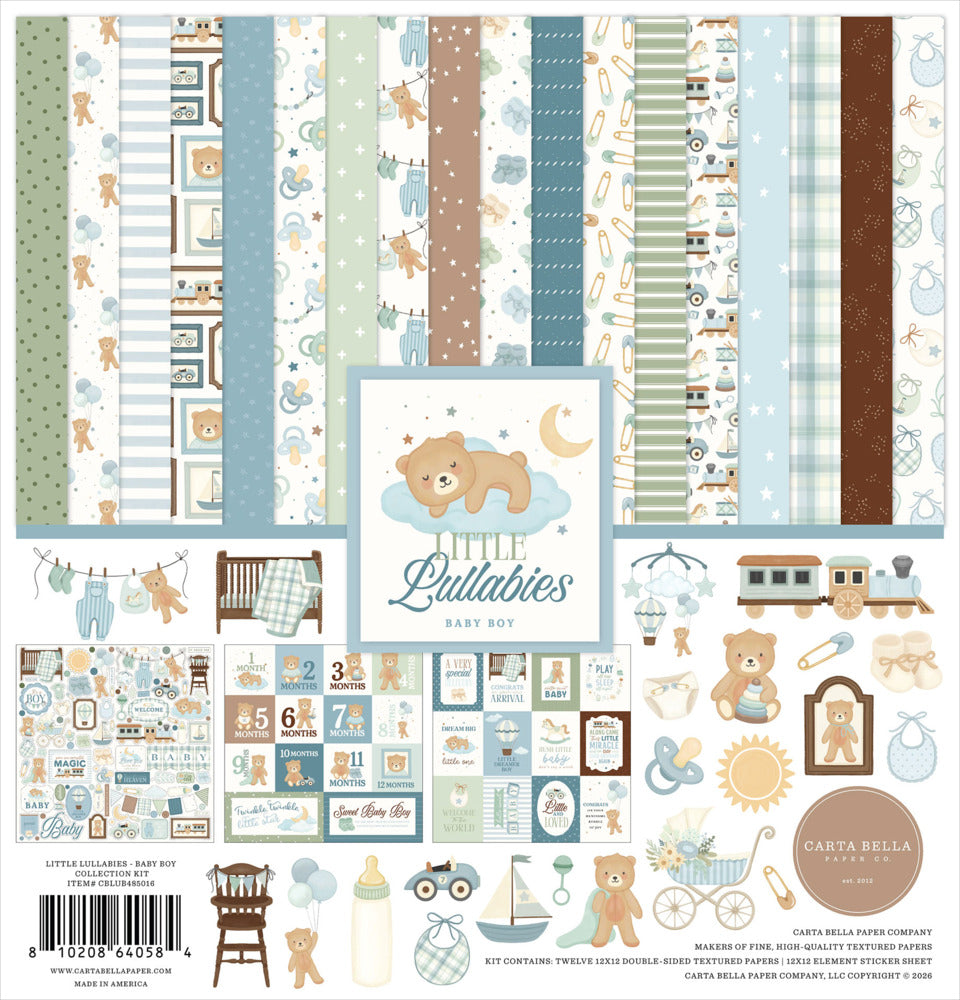 Echo Park, Little Lullabies Boy  Paper Pack