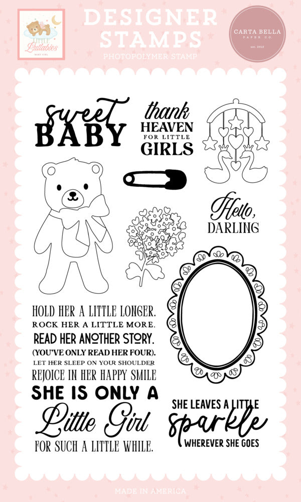 Carta Bella, Clear Stamps, Darling Bear