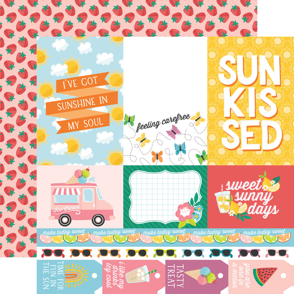 Echo Park; Sunny Days Ahead; Multi-Journaling Cards