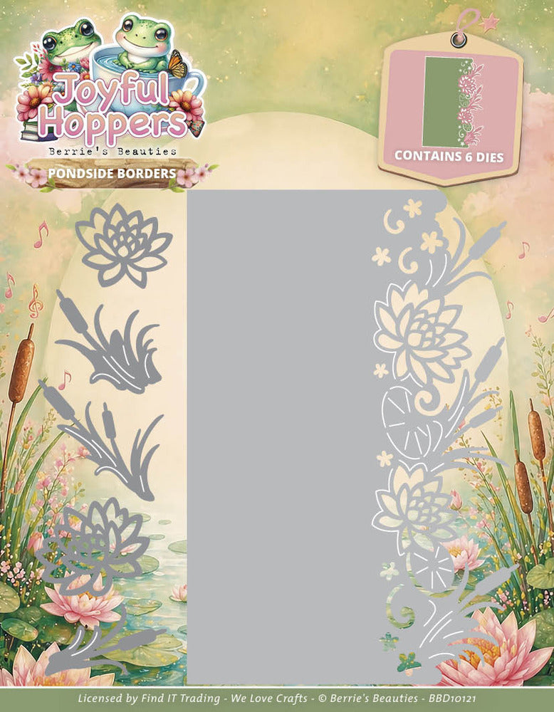 Find it, Berries Beauties Die, Joyful Hoppers - Pondside Borders Pre-order