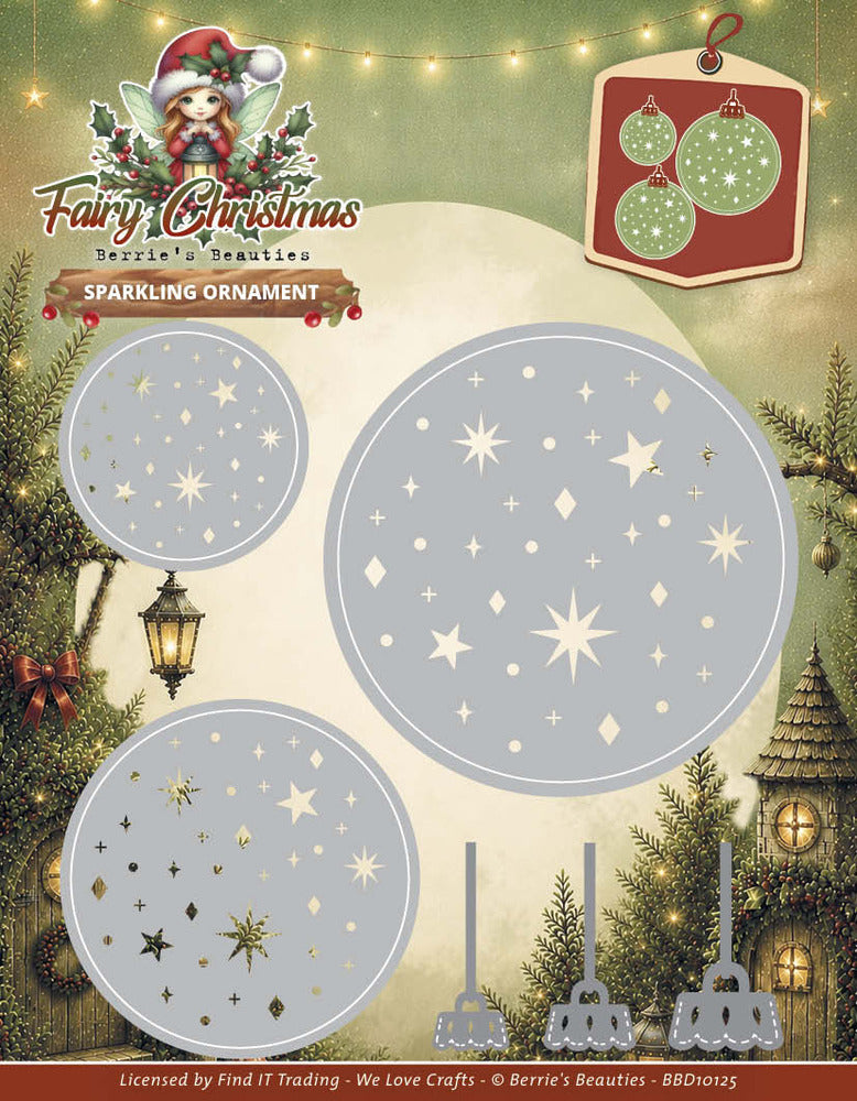 Find it, Berries Beauties Die, Fairy Christmas - Sparkling Ornaments Pre-order