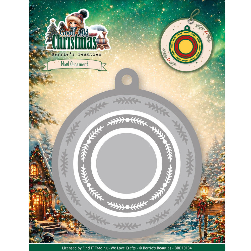 Find it, Berries Beauties Die, Good Old Christmas - Noel Ornament Pre-order
