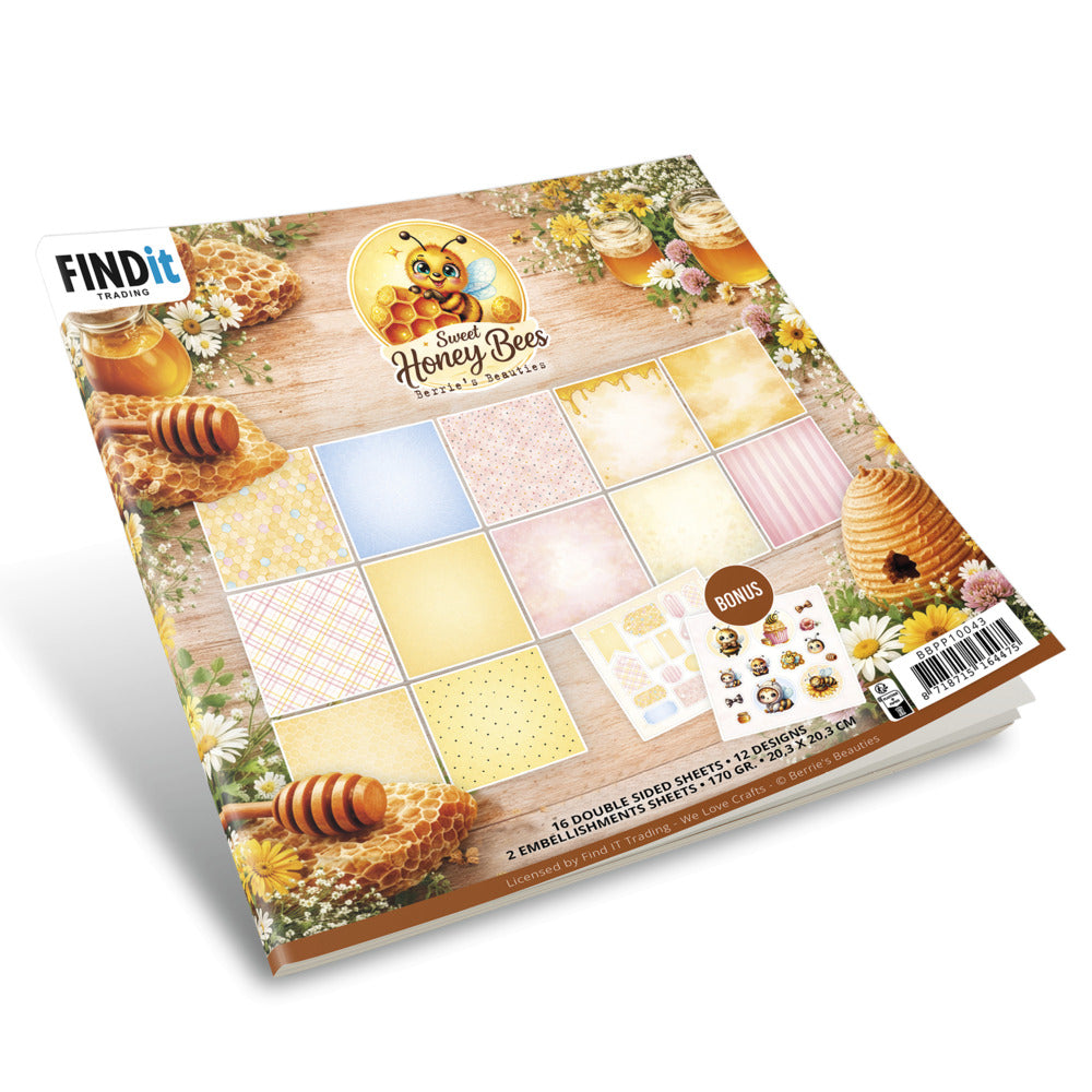 Find it, Berries Beauties 8X8 Paper Pack, Sweet Honey Bees Pre-order