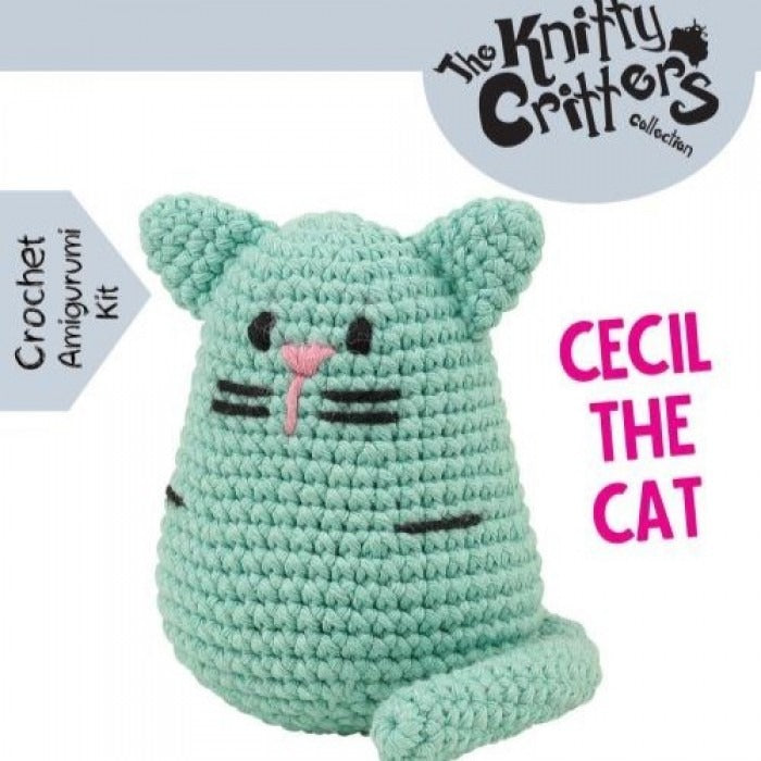 Find It, Pouch Pals Amigurumi Crochet Kit, Cecil the Cat Pre-order