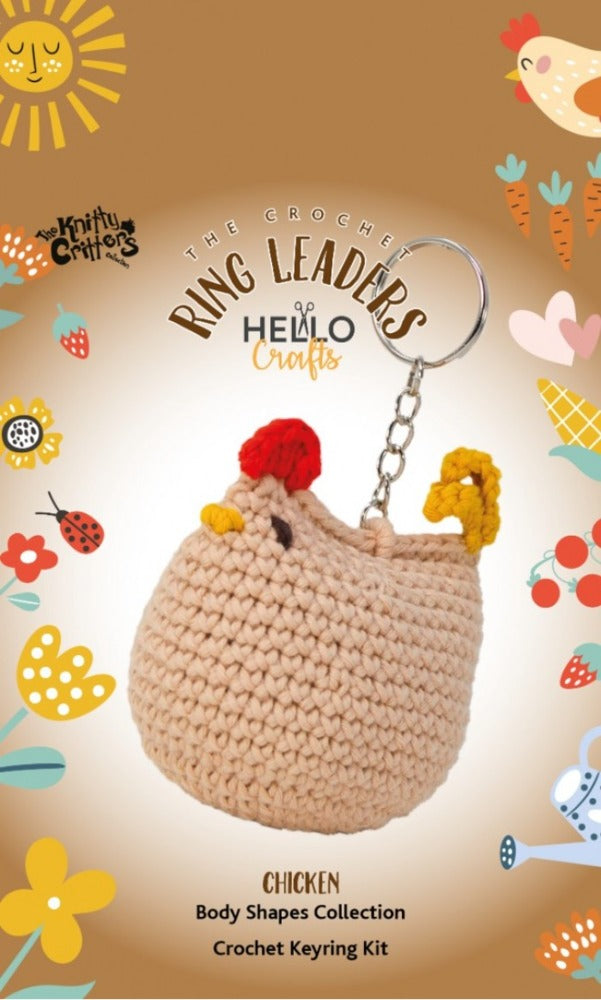 Find It, Crochet Keyring Kit, Chicken Pre-order