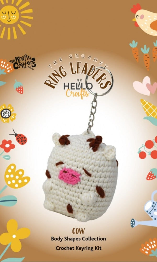 Find It, Crochet Keyring Kit, Cow Pre-order