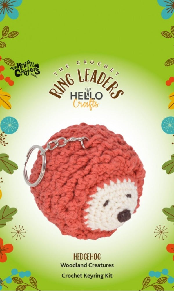 Find It, Crochet Keyring Kit, Hedgehog Pre-order