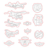 Honeybee Stamps, Cling Stamp and Die, Born to Fly
