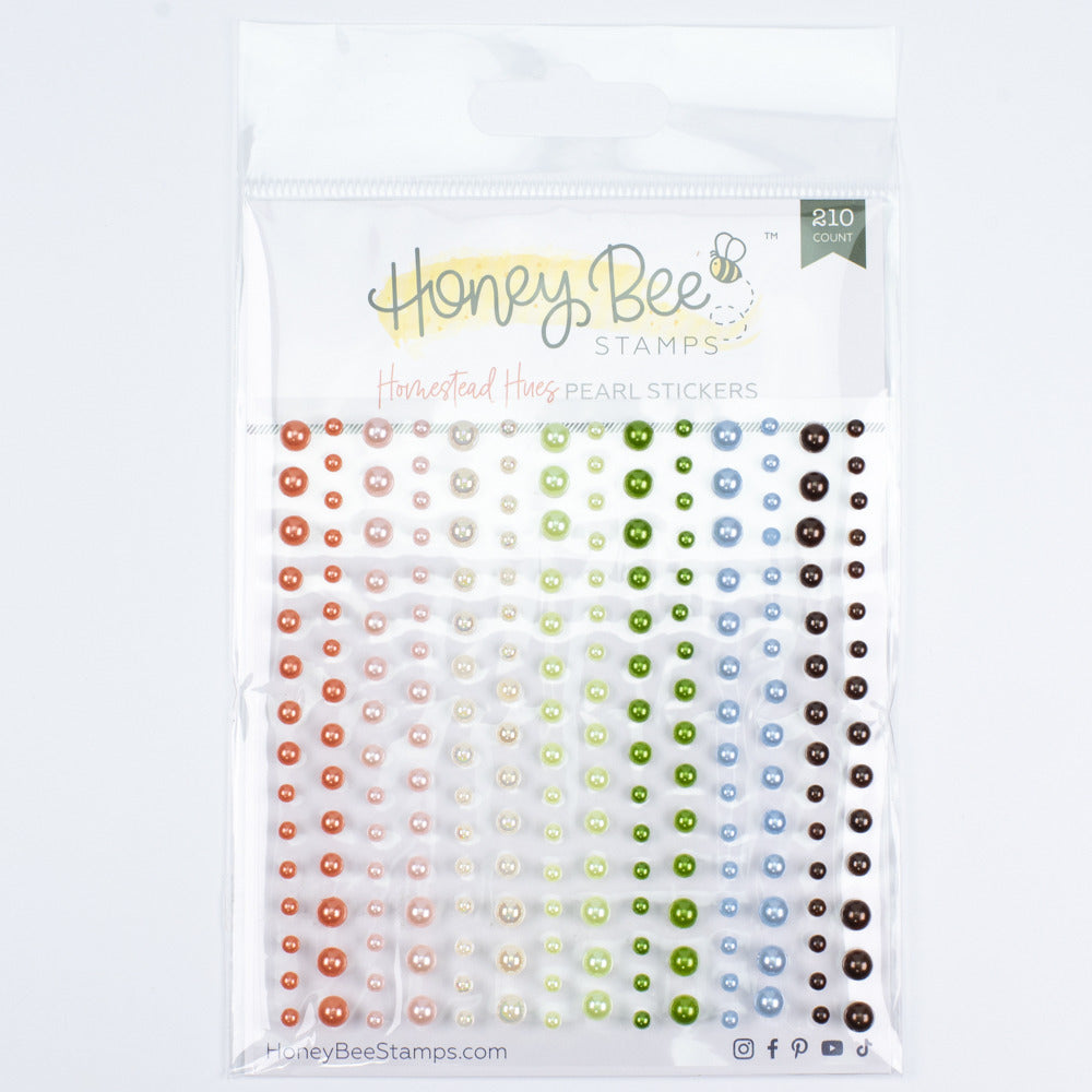 Honey Bee; Pearl Stickers, Merry Moments