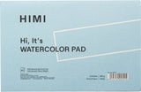HIMI, Watercolor Paper Pad, 5.5 x 8.5", 300 gsm, 20 sheets, Blue Edition