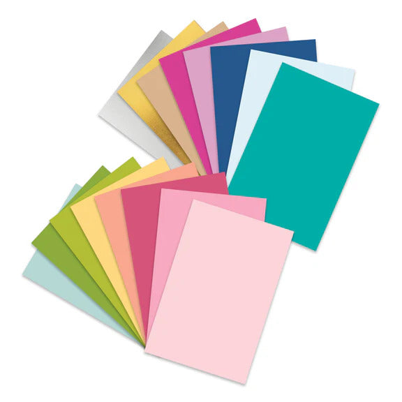 Spellbinders, ColorWheel Cardstock, Assortment 8.5x5.5 You've Got a Friend PS794