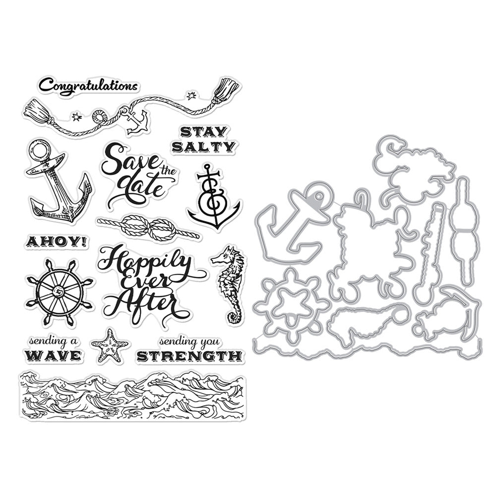 Hero Arts, Nautical Messages Bundle