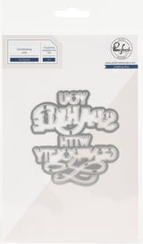 Pinkfresh You Sparkle Hot Foil Plate + Die SET