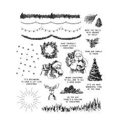 Ranger; Tim Holtz Collection; Darling Christmas stamps
