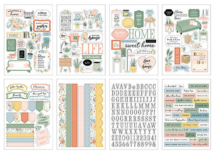 Echo Park, Our Happy Place,  Sticker Book