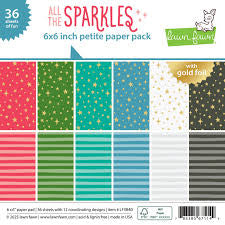 Lawn fawn 6 x 6 paper pack All the Sparkles