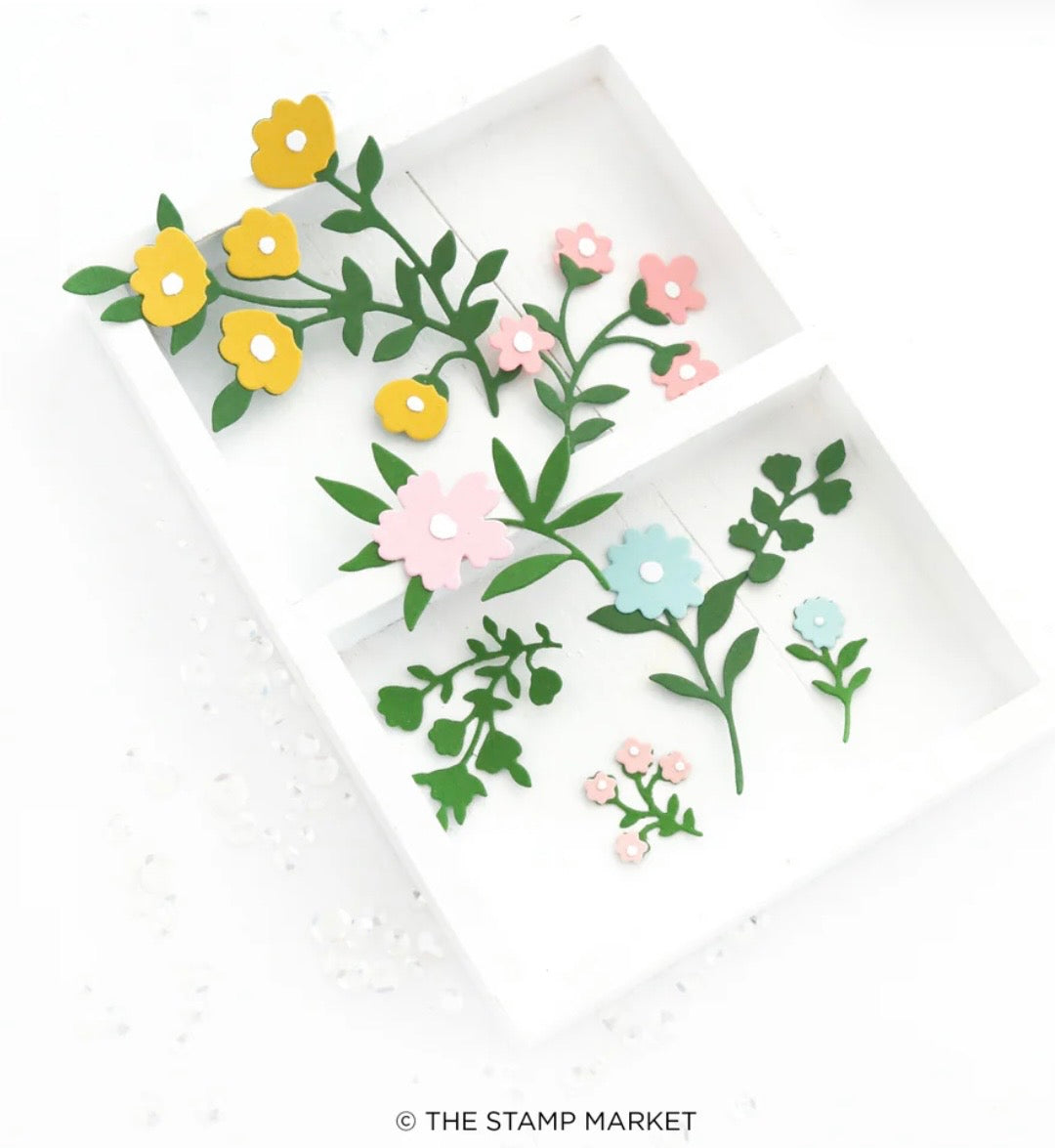 The Stamp Market, Petal Pals Die Cut