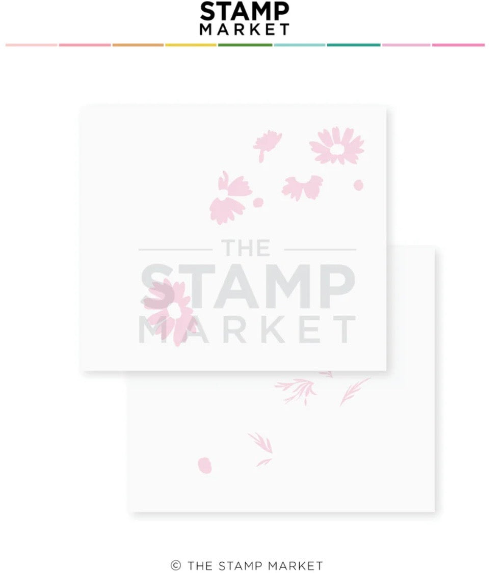 The Stamp Market, Daisy Delights Stencil