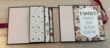 Virtual Kit, Feels Like Home 5x7 Folio Mini Book Kit