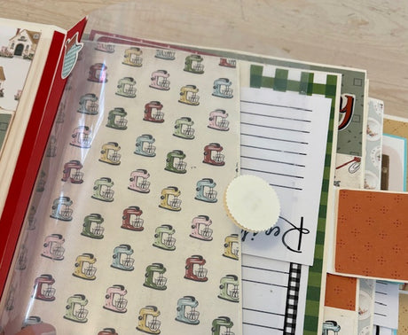 Virtual Kit: Our Happy Place Recipe Book Album