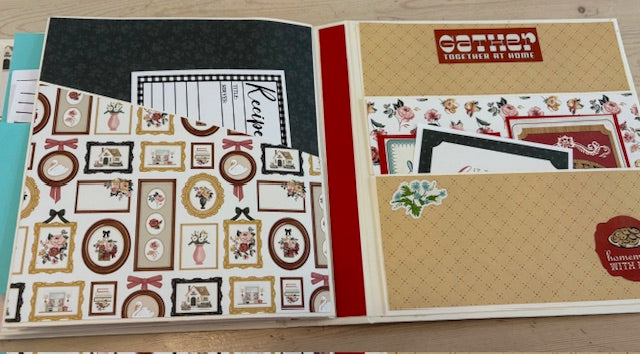 Virtual Kit: Our Happy Place Recipe Book Album
