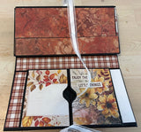 Virtual Kit: Autumn 4 1/4"x 8 1/2" Folio Class