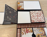 Virtual Kit: Autumn 4 1/4"x 8 1/2" Folio Class