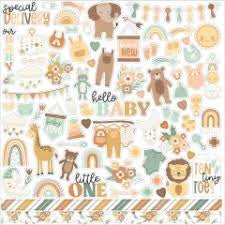 Echo Park, Our Baby, Sticker Sheet