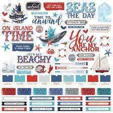 Simple Stories, Simple Vintage Seas, Stickers