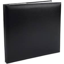 Pioneer, 12x12 Post Bound Album Black