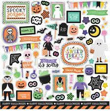 Echo Park, Monster Mash, Sticker Sheet