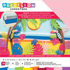 American Crafts, Precision Cardstock, 12x12-Primary (60)