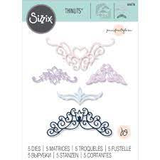 Sizzix, Fanciful Corner Die cut