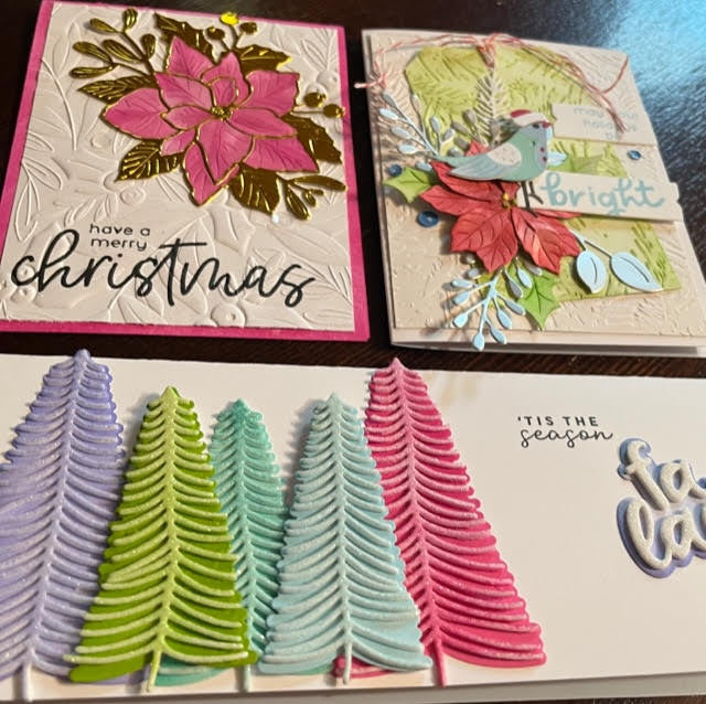 Virtual Christmas Card Class -Birdie Cards