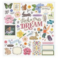 American Crafts, Crate Paper, Moonlight Magic Foam Stickers