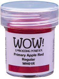 WOW, Primary Apple Red Regular Embossing powder