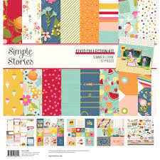 Simple Stories, Summer Lovin’ Paper Pack