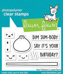 Lawn Fawn, Year Thirteen Stamp q