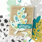 Concord & 9th, Triple Step Autumn Leaf Stamp Set & Die