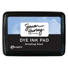 Simon Hurley, Dye Ink Pad, Breakup Blue