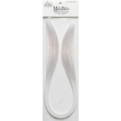 Quilled Creations, Metallics, Platinum White 1/4”