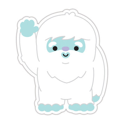 Doodlebug Pops, Vinyl Stickers, Snow much Fun, Yeti