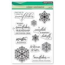 Penny Black, Winter Sentiments Stamp