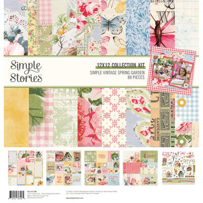 Simple Stories, Simple Vintage Spring Garden Paper Pack