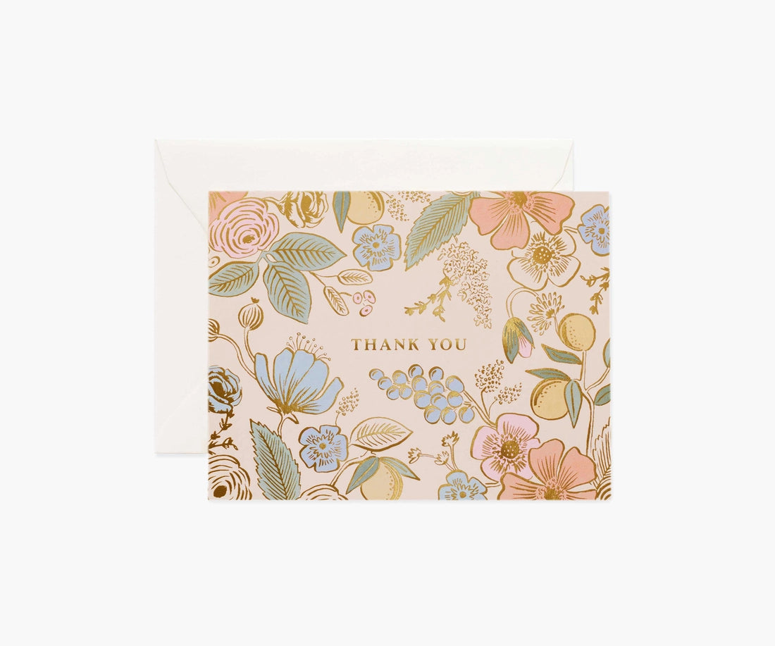 Rifle Paper Co. Blank Cards & Matching Envelope